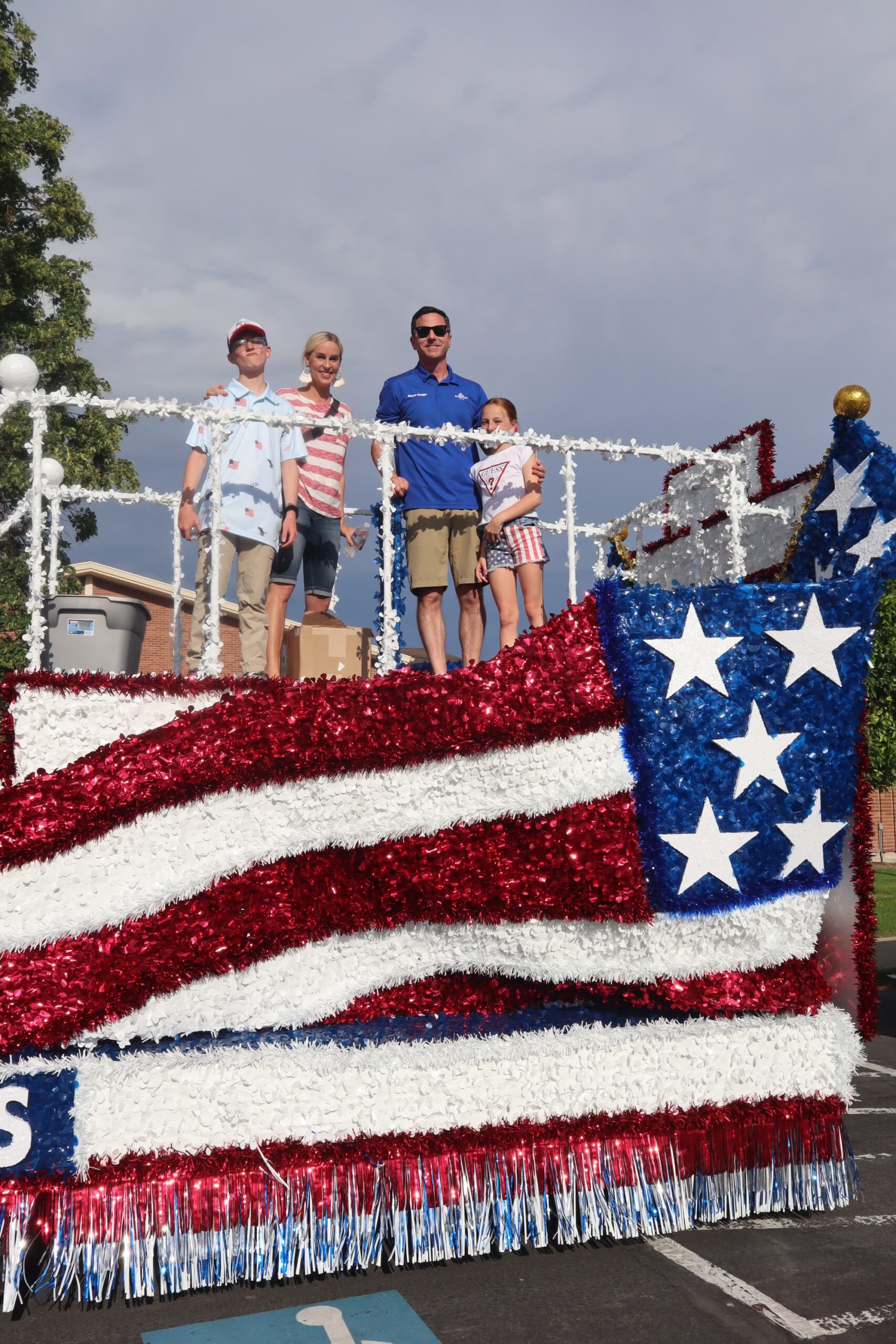 Mayor Staggs Celebrates Independence Day in Riverton Mayor Trent